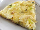 Leek and Goat Cheese Frittata