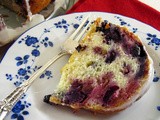 Summer Berry Buttermilk Bundt Cake
