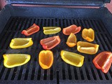 Tapas Salad with Grilled Bell Peppers, Olives, and Capers