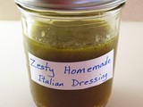 Zesty Homemade Italian Salad Dressing