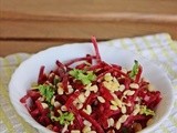 Beetroot salad – Beetroot Kosambari Recipe