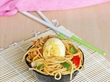 Chinese egg fried noodles