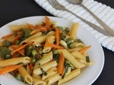 Chinese Vegetable Fried Pasta