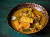 Baby Corn & Capsicum Curry