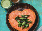 Instant Beetroot Dhokla Recipe / Savory Beets & Gram Flour Cake
