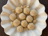 Sesame Cashew Balls (Paleo, Vegan)