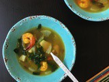 Shrimp and vegetable soup (Paleo, aip)