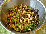 Trattoria Pasta Salad & White Beans with Sun-dried Tomato-Walnut Dressing