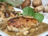 Another Great Night at Chef Hangout - Pan Seared Chicken Breasts in a Creamy Mushroom Sauce