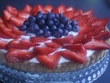 Berry Tart with a Lemon Cream Mascarpone Filling