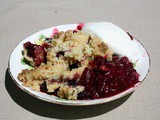 Blackberry and Apple Crumble