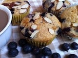 Blueberry, Almond Muffins for a Rainy Day