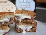 Brie and Cranberry Relish Grilled Cheese