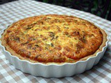 Cheese and Tomato Quiche