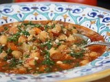 Chickpea Soup with Tomatoes and Warming Spices