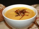 Fennel Soup with Crispy Leeks, a Concussion and a Stay at the Hospital