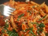 Gussied Up Pasta Sauce with Penne