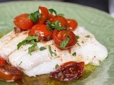 Halibut and Tomatoes