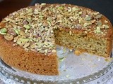 Honey Cake with Pistachio's