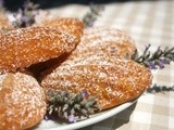 Lavender and Honey Madeleines