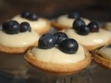 Lemon and Blueberry Tarts and a Little Ray of Sunshine