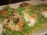 Pan Seared Chicken Breasts with Creme Fraiche Herb Sauce