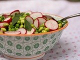 Pea and Edamane Salad