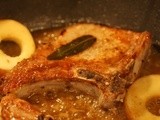 Pork Chops with Apples and Sage
