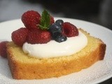 Pound Cake Flecked with Orange and Almonds