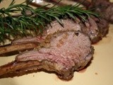 Roast Rack of Lamb with Rosemary Crust