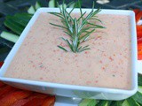 Roasted Red Pepper Cannellini Bean Dip