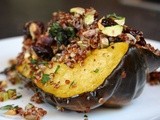Squash with Quinoa Stuffing