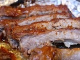 St Louis Rack of Ribs with a Knock Your Socks Off Barbecue Sauce