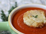 Tomato Soup with Cheese Toasts