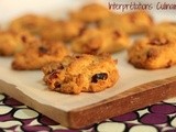 Cookies cranberry & patate douce