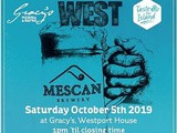 Mescan Brewery announces Oktoberfest West Saturday October 5th 2019, 1 pm till closing time