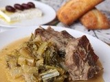 Lamb with Greens (Fricassee)