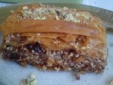 Thracian Baklava with Sesame Seeds and Dried Figs