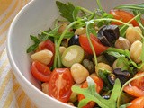 Obrok salata sa leblebijom