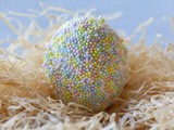 How to Cover Easter Eggs in Sprinkles