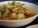 Aloo and peanuts farari bhaji for mahashivratri- Potato and peanuts stirfry for fasting-Reposted