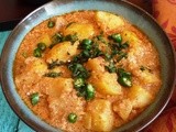 Farari Potatoes in Peanut Sauce