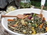 Got the Title :) - Multi -Tasker and Talented Woman ~ Lentil Salad with Gremolata