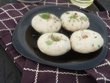 Khichu - Steamed and Spicy Rice flour dumplings
