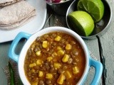 Masoor aur Makai ~ Masoor lentils and Sweetcorn Daal/Curry