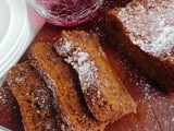 My Guest Post - Rose and Chocolate semolina cake