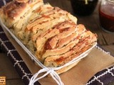 Pull Apart Bread - Schzewan Sauce and Herby Cheese