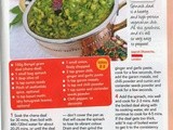 Spinach daal with Exciting News