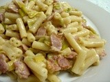 Bacon & Leek Pasta - our very favourite fall-back recipe