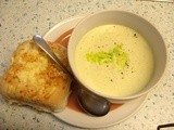 Cream of Celery Soup, using Fenland Celery